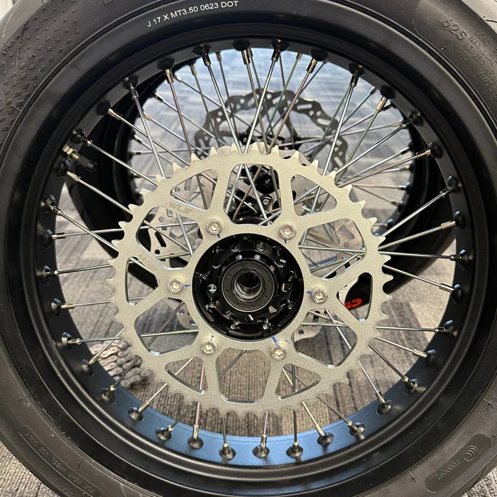 Sur-Ron Ultra Bee Supermoto Wheel Kit Sur-Ron Ultra Bee Supermoto Wheel Kit – Performance Upgrade (Enhanced MODS Edition)